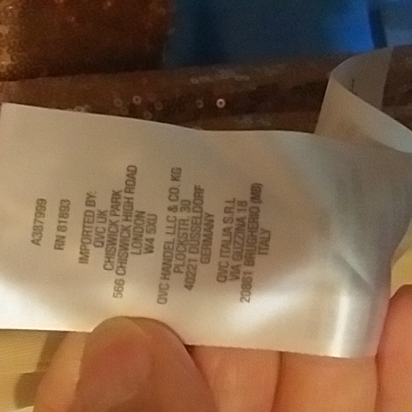 Isaac Mizrahi Sequin Cardigan champagne - Picture 6 of 9